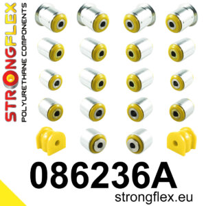 Strongflex Komplet puš zadnjega vzmetenja SPORT za HONDA ACCORD CU / ACURA TL UA8