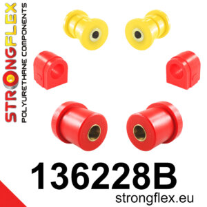Strongflex Komplet puš sprednjega vzmetenja za CHEVROLET Malibu V300 / OPEL Insignia A