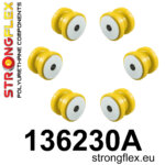 Strongflex Komplet puš sprednjega podokvira SPORT za SAAB 9-5 YS3E