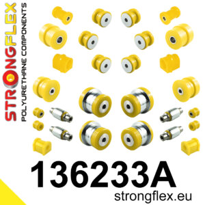 Strongflex Kompletni poliuretanski komplet puš vzmetenja SPORT za SAAB 9-5 YS3E