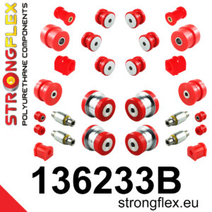 Strongflex Kompletni poliuretanski komplet puš vzmetenja za SAAB 9-5 YS3E