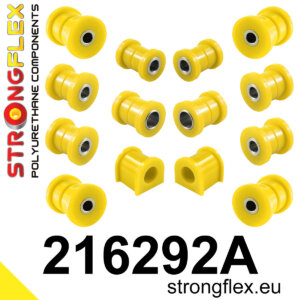 Strongflex Komplet puš zadnjega vzmetenja SPORT za TOYOTA Corolla