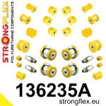 Strongflex Kompletni poliuretanski komplet puš vzmetenja SPORT za OPEL VECTRA B