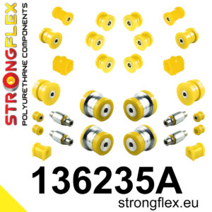 Strongflex Kompletni poliuretanski komplet puš vzmetenja SPORT za OPEL VECTRA B