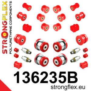 Strongflex Kompletni poliuretanski komplet puš vzmetenja za OPEL VECTRA B