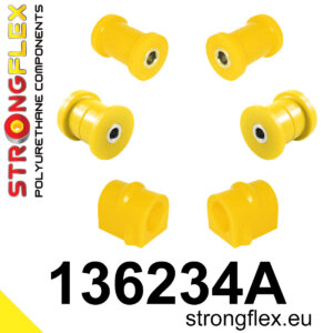 Strongflex Komplet puš sprednjega vzmetenja SPORT za OPEL VECTRA B