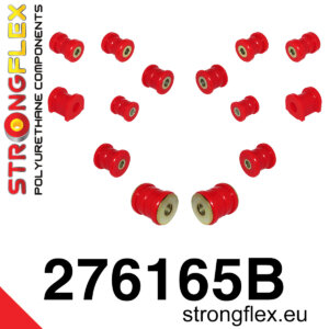 Strongflex Poliuretanski komplet puš zadnjega vzmetenja za SUBARU FORESTER SH / SUBARU IMPREZA GE