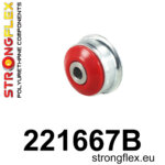 Strongflex Sprednja ročica zadnja puša za AUDI A1 8X / SEAT Ibiza