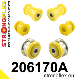 Strongflex Komplet puš sprednjega vzmetenja SPORT za FIAT Sedici 189 / SUZUKI SX4