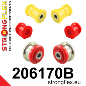 Strongflex Komplet puš sprednjega vzmetenja za FIAT Sedici 189 / SUZUKI SX4