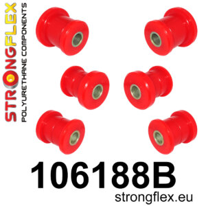 Strongflex Komplet puš zadnjega podokvira za MAZDA RX-8 SE3P