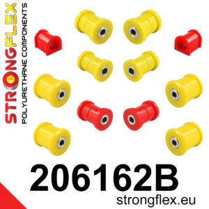 Strongflex Komplet puš sprednjega in zadnjega vzmetenja za SUZUKI X-90 / SUZUKI Vitara