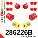 Strongflex Komplet puš sprednjega vzmetenja za NISSAN 200SX S13
