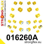 Strongflex Kompletni poliuretanski komplet puš vzmetenja SPORT za ALFA ROMEO 159 939 / ALFA ROMEO Brera 939