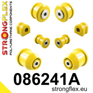 Strongflex Sprednja os puše in zadnji nosilec komplet SPORT za HONDA CIVIC FB