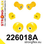 Strongflex Komplet puš sprednjega vzmetenja SPORT za AUDI A3 8L / SEAT LEON 1M