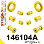 Strongflex Komplet puš sprednjega vzmetenja in zadnje grede SPORT za PEUGEOT 309 / PEUGEOT 205