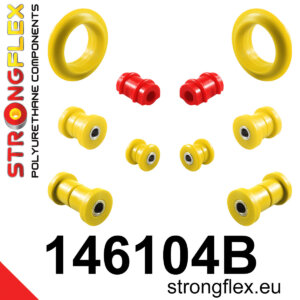 Strongflex Komplet puš sprednjega vzmetenja in zadnje grede za PEUGEOT 309 / PEUGEOT 205