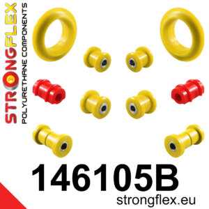 Strongflex Komplet puš sprednjega vzmetenja in zadnje grede za PEUGEOT 309 / PEUGEOT 205