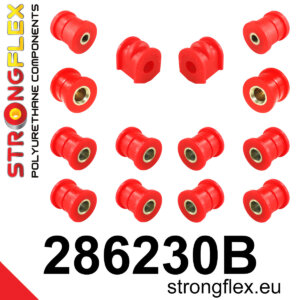 Strongflex Komplet puš zadnjega vzmetenja za NISSAN Primera P10 / INFINITI G G20