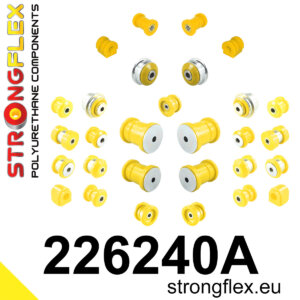 Strongflex Kompletni poliuretanski komplet puš vzmetenja SPORT za AUDI A1 8X