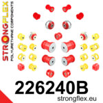 Strongflex Kompletni poliuretanski komplet puš vzmetenja za AUDI A1 8X