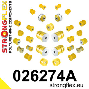 Strongflex Kompletni poliuretanski komplet puš vzmetenja SPORT za AUDI A1 8X