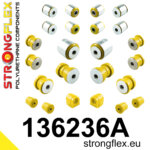 Strongflex Komplet puš zadnjega vzmetenja SPORT za OPEL Insignia A / SAAB 9-5 YS3G