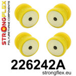 Strongflex Komplet puš zadnjega podokvira SPORT za AUDI A3 8L / AUDI TT 8N