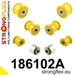 Strongflex Komplet puš zadnjega vzmetenja SPORT za PORSCHE Boxster 986 / PORSCHE Boxster 987