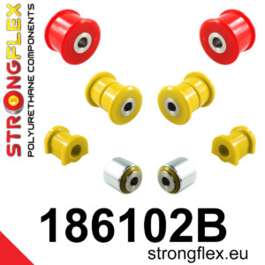 Strongflex Komplet puš zadnjega vzmetenja za PORSCHE Boxster 986 / PORSCHE Boxster 987