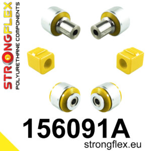 Strongflex Komplet puš sprednjega vzmetenja SPORT za RENAULT TWINGO III / SMART FORTWO 453