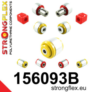 Strongflex Sprednje vzmetenje in zadnja greda komplet za RENAULT TWINGO III / SMART FORTWO 453