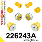 Strongflex Komplet puš sprednjega vzmetenja in zadnje grede SPORT za SEAT MII / SKODA CITIGO