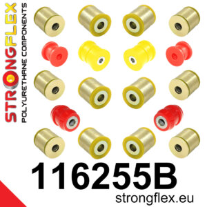 Strongflex Komplet puš zadnjega vzmetenja za MERCEDES-BENZ CLK W209 / MERCEDES-BENZ SLK 171