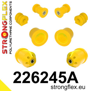 Strongflex Komplet puš sprednjega vzmetenja in zadnje grede SPORT za SEAT Ibiza / SKODA ROOMSTER 5J