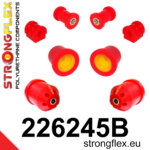 Strongflex Komplet puš sprednjega vzmetenja in zadnje grede za SEAT Ibiza / SKODA ROOMSTER 5J