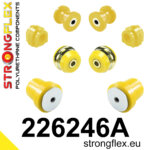 Strongflex Komplet puš sprednjega vzmetenja in zadnje grede SPORT za AUDI Q2 GA / SEAT Ateca KH