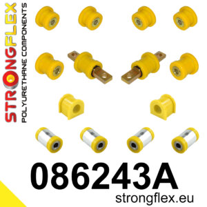 Strongflex Komplet puš zadnjega vzmetenja (brez puš 081105B) SPORT za HONDA CR-V RD