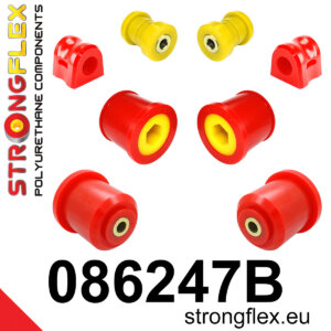 Strongflex Komplet puš sprednjega vzmetenja in zadnje grede za HONDA CIVIC FN