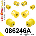 Strongflex Komplet puš sprednjega vzmetenja in zadnje grede SPORT za HONDA Jazz / HONDA Insight