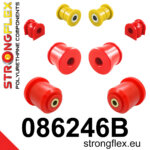 Strongflex Komplet puš sprednjega vzmetenja in zadnje grede za HONDA Jazz / HONDA Insight