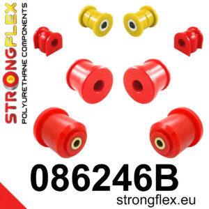 Strongflex Komplet puš sprednjega vzmetenja in zadnje grede za HONDA Jazz / HONDA Insight