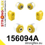 Strongflex Komplet puš sprednjega vzmetenja SPORT za RENAULT LAGUNA III