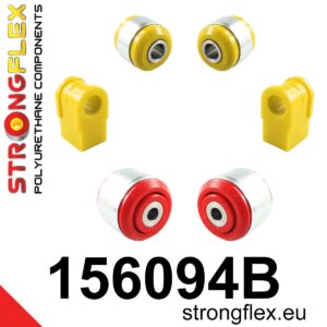 Strongflex Komplet puš sprednjega vzmetenja za RENAULT LAGUNA III