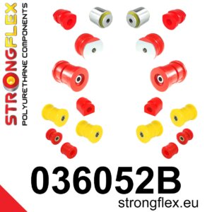 Strongflex Kompletni poliuretanski komplet puš vzmetenja za BMW 5 E28 / BMW 6 E24