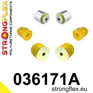 Strongflex Komplet puš sprednjega vzmetenja SPORT za BMW 5 E34 / BMW 7 E32