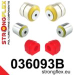 Strongflex Komplet puš sprednjega vzmetenja za BMW 5 E60