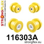 Strongflex Komplet puš zadnjega podokvira SPORT za MERCEDES-BENZ CLK W209 / MERCEDES-BENZ SLK 171