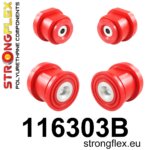 Strongflex Komplet puš zadnjega podokvira za MERCEDES-BENZ CLK W209 / MERCEDES-BENZ SLK 171